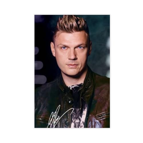 Poster von Sänger Nick Carter 1, Leinwandposter, Wandkunst, Dekordruck, Bild Gemälde für Wohnzimmer, Schlafzimmer, Dekoration, 40 x 60 cm Poster von Sänger Nick Carter 1, Leinwandposter, Wandkunst, Dekordruck, Bild Gemälde für Wohnzimmer, Schlafzimmer, Dekoration, 40 x 60 cm von halfac