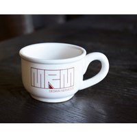 Keramik Espressotasse Mit Firmenlogo - Marken Mini Kaffeetasse Kaffee Schnapsglas Kaffeegeschenke Logo Fasst 2 Unzen von hallesophiagifts