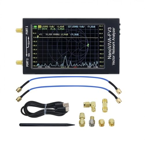 HamGeek NanoVNA-F V3 1MHz-6GHz Vector Network Analyzer 4,3" IPS Tragbar HamGeek NanoVNA-F V3 1MHz-6GHz Vector Network Analyzer 4,3" IPS Tragbar von hamgeek