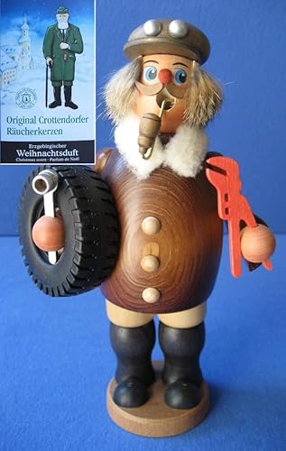 Räuchermann 23cm, Oldtimer-Fahrer, KFZ Mechaniker- Feine Handarbeit aus dem Erzgebirge - inklusive Räucherkerzen Räuchermann 23cm, Oldtimer-Fahrer, KFZ Mechaniker- Feine Handarbeit aus dem Erzgebirge - inklusive Räucherkerzen von hand.kunst.ERZ