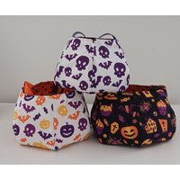 Halloween Taschen Körbe Süßes-Oder-Saures-Touren Rummelpott Halloween Taschen Körbe Süßes-Oder-Saures-Touren Rummelpott von handmADebyAnja1