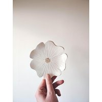 Schmuckschale - Blumenschale Daisy Keramik Leere Tasche von handmadebymarinette