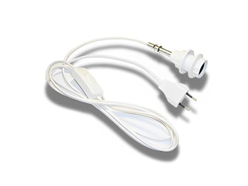 Lampenfassung E14 Set – DIY Lampe mit Kabel, Gewinderohr & Fassungsteilen – Weiß – Elektrofassung zur Selbstmontage – Inkl. Montageanleitung – Hanna's Laden Lampenfassung E14 Set – DIY Lampe mit Kabel, Gewinderohr & Fassungsteilen – Weiß – Elektrofassung zur Selbstmontage – Inkl. Montageanleitung – Hanna's Laden von hanna's laden Für Bastler und Hobbykünstler