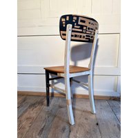 Kreativer Etno Shabby Vintage Upcycling Stuhl Schwarz Weiß Kreativer Etno Shabby Vintage Upcycling Stuhl Schwarz Weiß von hannesWERKSTATT