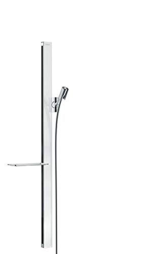 hansgrohe Duschstange Unica E (0,90 m mit Duschschlauch) Weiß/Chrom von hansgrohe