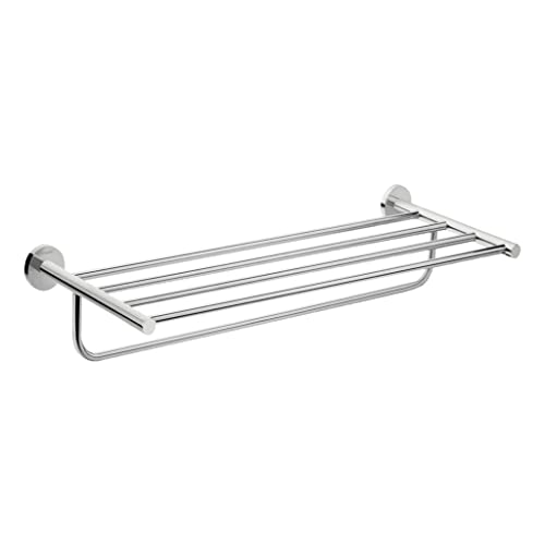 hansgrohe Logis Universal Badetuch-/Handtuchhalter (mit Ablage, Badzubehör) Chrom von hansgrohe