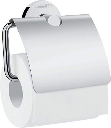 hansgrohe Logis Universal Toilettenpapierhalter (Badzubehör mit Abdeckung) Chrom von hansgrohe