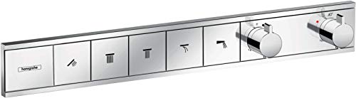 hansgrohe Unterputz Thermostat RainSelect (für 5 Funktionen) chrom von hansgrohe