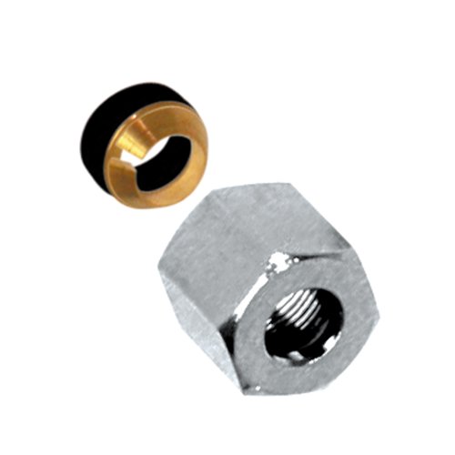 Hansgrohe 96099000 Quetschen Anschluss für Küche Schlauch, Chrom von hansgrohe