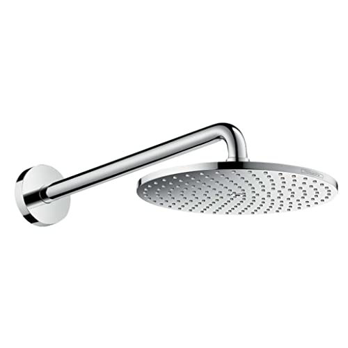 hansgrohe Duschkopf Raindance PowderRain Regendusche (rund, mit 1 Strahlart, Wandmontage) Chrom von hansgrohe