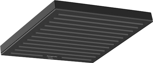 hansgrohe Pulsify E - wassersparende Kopfbrause (EcoSmart), Duschbrause (260 mm), Regendusche mit 1 Strahlart für Wand- oder Deckenmontage, Brausekopf mit Antikalk-Funktion, Mattschwarz, 24331670 hansgrohe Pulsify E - wassersparende Kopfbrause (EcoSmart), Duschbrause (260 mm), Regendusche mit 1 Strahlart für Wand- oder Deckenmontage, Brausekopf mit Antikalk-Funktion, Mattschwarz, 24331670 von hansgrohe