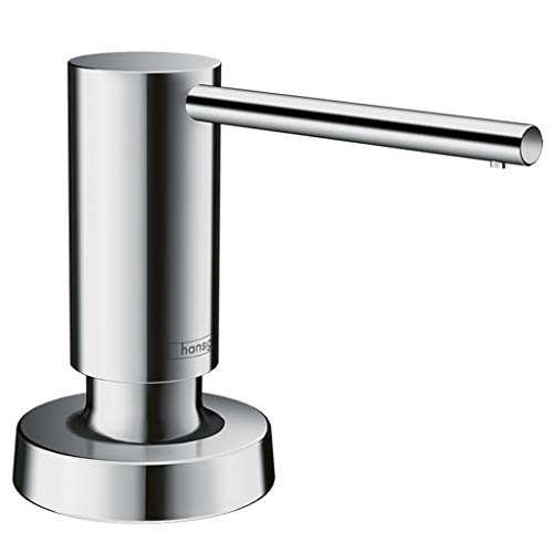 hansgrohe Spülmittel-/ Lotionspender Küchenzubehör (Accessoire, rund) Chrom von hansgrohe