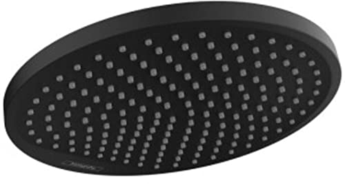 hansgrohe Crometta S - wassersparende Kopfbrause (EcoSmart), Duschbrause (240 mm), Regendusche mit 1 Strahlart für Wand- oder Deckenmontage, Brausekopf mit Antikalk-Funktion, Mattschwarz, 26724670 hansgrohe Crometta S - wassersparende Kopfbrause (EcoSmart), Duschbrause (240 mm), Regendusche mit 1 Strahlart für Wand- oder Deckenmontage, Brausekopf mit Antikalk-Funktion, Mattschwarz, 26724670 von hansgrohe