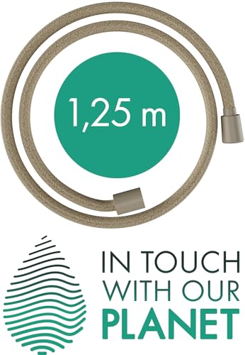 hansgrohe Designflex Planet Edition - universal Textil Duschschlauch 1,25 m, mit Verdrehschutz, flexibler Brauseschlauch mit Knickschutz, inkl. Dichtungsringe, Sand hansgrohe Designflex Planet Edition - universal Textil Duschschlauch 1,25 m, mit Verdrehschutz, flexibler Brauseschlauch mit Knickschutz, inkl. Dichtungsringe, Sand von hansgrohe