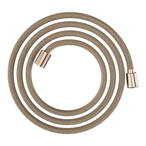 hansgrohe Designflex - universal Textil Duschschlauch 2,00 m, mit Verdrehschutz, flexibler Brauseschlauch mit Knickschutz, inkl. Dichtungsringe, Brushed Bronze hansgrohe Designflex - universal Textil Duschschlauch 2,00 m, mit Verdrehschutz, flexibler Brauseschlauch mit Knickschutz, inkl. Dichtungsringe, Brushed Bronze von hansgrohe