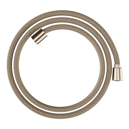 hansgrohe 28260140 Designflex 160 cm Textilbrauseschlauch, Brushed Bronze, 1,60m von hansgrohe