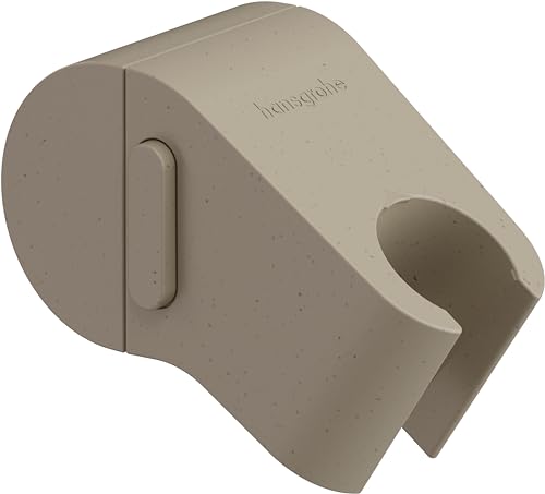 hansgrohe WallStoris Planet Edition - Push-Duschkopfhalterung, Duschbrausehalterung höhenverstellbar, Badezimmer Zubehör, Dusche Zubehör, Sand, 28918210 hansgrohe WallStoris Planet Edition - Push-Duschkopfhalterung, Duschbrausehalterung höhenverstellbar, Badezimmer Zubehör, Dusche Zubehör, Sand, 28918210 von hansgrohe