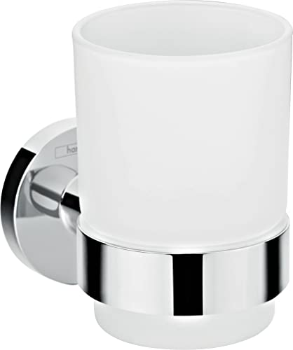 hansgrohe Zahnputzbecher Logis Universal, Zahnbürstenhalter, Chrom von hansgrohe