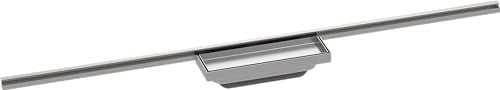 hansgrohe RainDrain Minimalistic - Fertigset Duschrinne, befliesbare Abflussrinne 1000mm, Bodenablauf Dusche hansgrohe RainDrain Minimalistic - Fertigset Duschrinne, befliesbare Abflussrinne 1000mm, Bodenablauf Dusche von hansgrohe