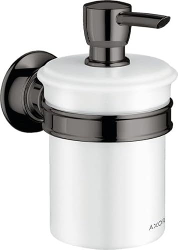 hansgrohe AXOR Montreux Lotionspender, Farbe: Polished Black Chrome von hansgrohe