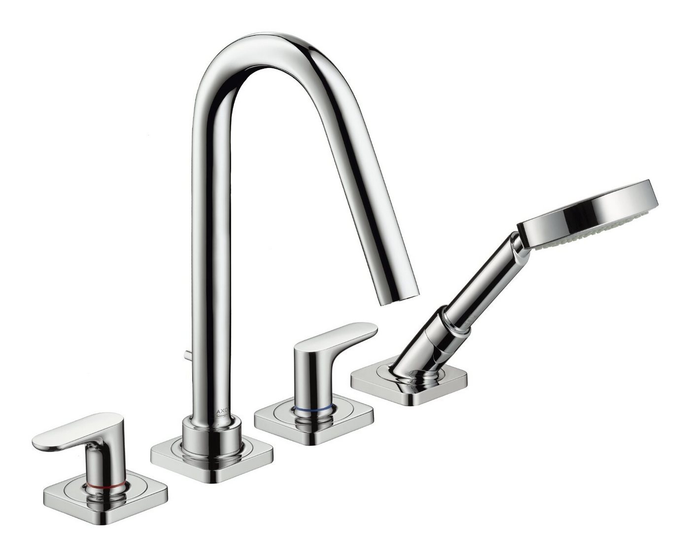 hansgrohe Wannenarmatur Axor Citterio M 4-Loch Fliesenrandarmatur Hebelgriff - Chrom hansgrohe Wannenarmatur Axor Citterio M 4-Loch Fliesenrandarmatur Hebelgriff - Chrom von hansgrohe