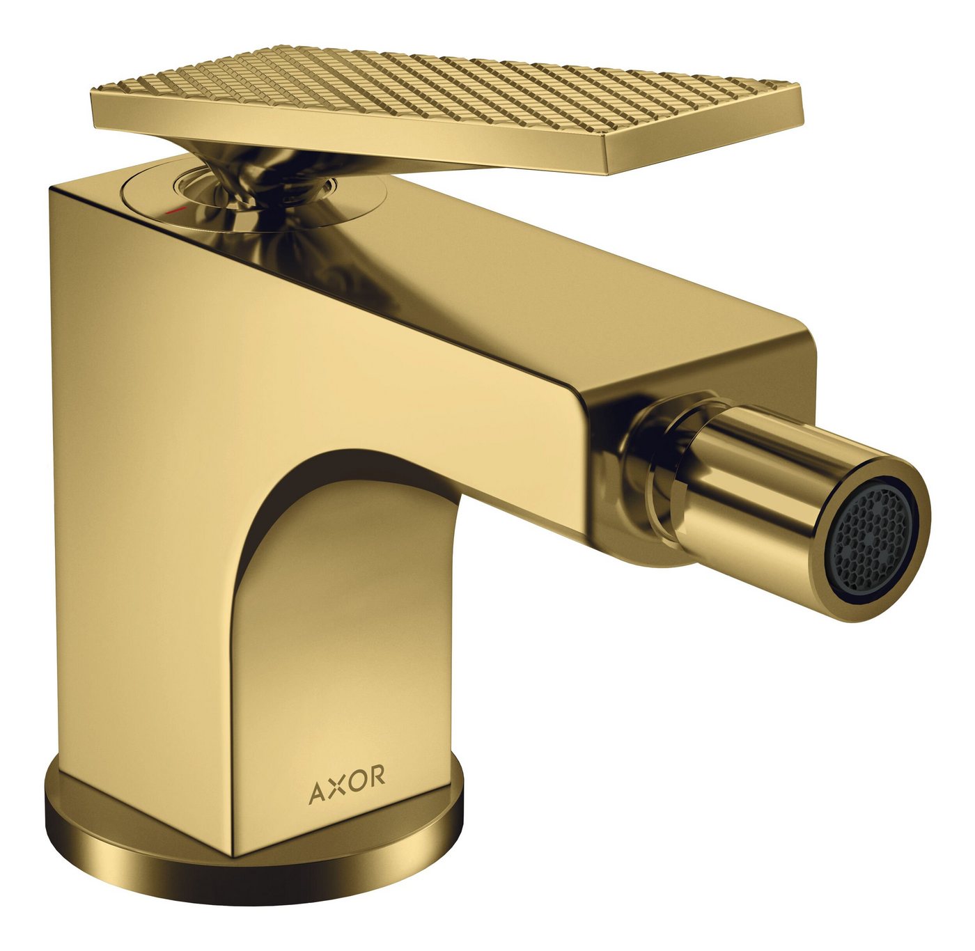 hansgrohe Bidetarmatur Axor Citterio Mit Hebelgriff (Rautenschliff) mit Zugstangen-Ablaufgarnitur Ausladung von hansgrohe