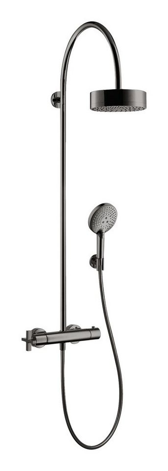 hansgrohe Brausegarnitur Axor Citterio Showerpipe, Mit Thermostat und Kopfbrause 180 1jet von hansgrohe