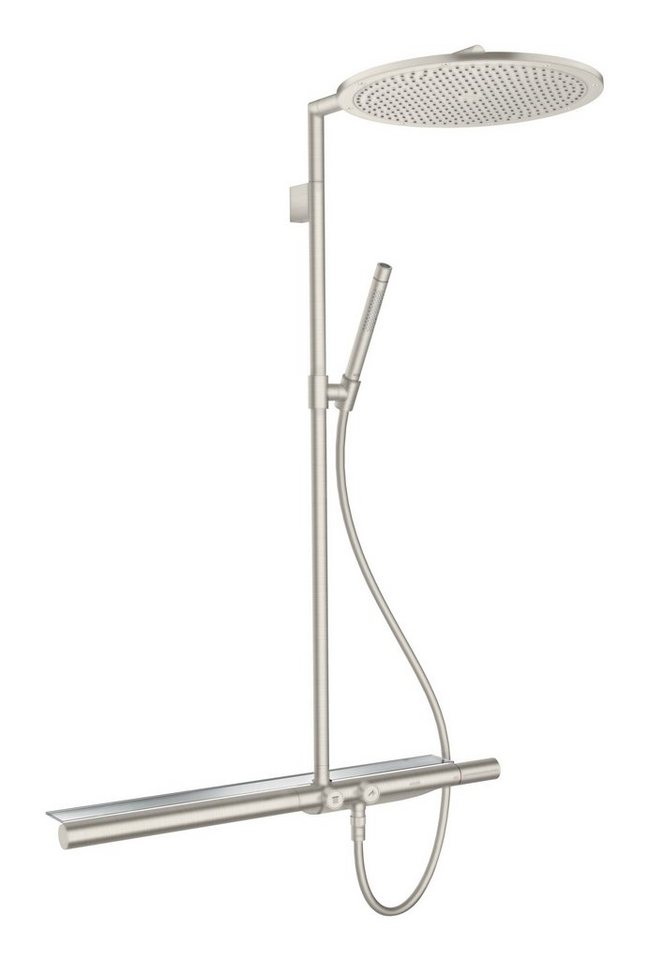 hansgrohe Brausegarnitur Axor ShowerSolutions Showerpipe, Mit Thermostat 800 und Kopfbrause 350 1jet von hansgrohe