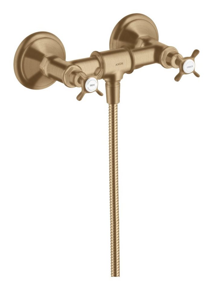 hansgrohe Duscharmatur Axor Montreux 2-Griff Brausearmatur mit Kreuzgriff hansgrohe Duscharmatur Axor Montreux 2-Griff Brausearmatur mit Kreuzgriff von hansgrohe
