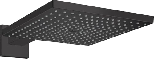 hansgrohe Duschkopf Raindance E 300 Regendusche (Kopfbrause für Wandanschluss) Mattschwarz von hansgrohe
