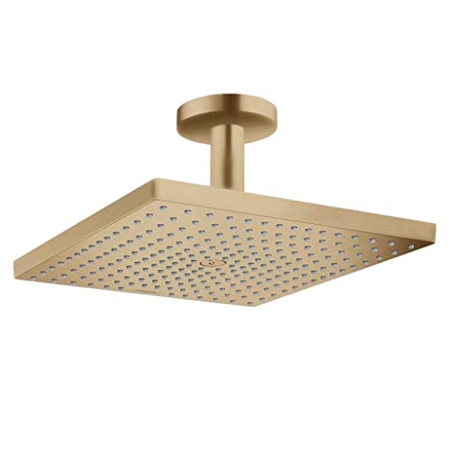 hansgrohe Duschkopf Raindance E 300 Regendusche (Kopfbrause mit Deckenanschluss) Brushed Bronze von hansgrohe