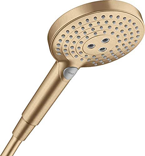 hansgrohe Duschkopf Raindance Select S 120 (Regendusche, 3 Strahlarten), Brushed Bronze von hansgrohe
