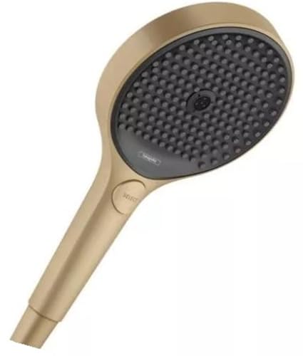 hansgrohe Duschkopf Rainfinity Regendusche (130mm, 3 Strahlarten) Brushed Bronze von hansgrohe