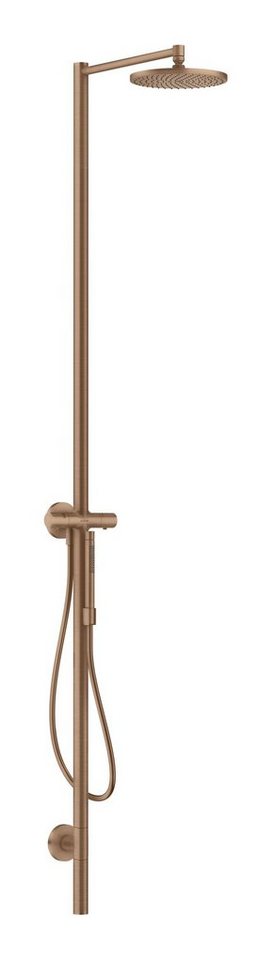 hansgrohe Duschsäule Axor Starck, Höhe 215.1 cm, Mit Thermostat und Kopfbrause von hansgrohe