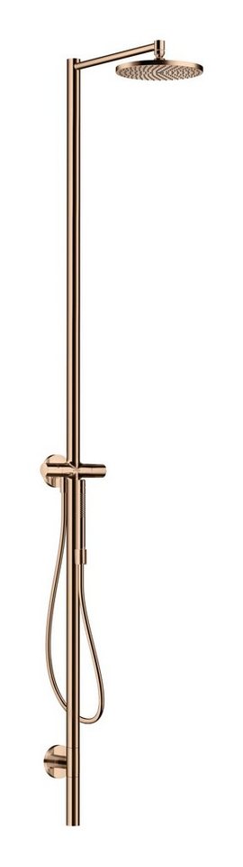 hansgrohe Duschsäule Axor Starck Nature, Mit Kopfbrause und Stabhandbrause von hansgrohe