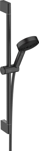 hansgrohe Duschset Pulsify Select S, Duschkopf mit Schlauch und Halterung, verstellbar, Handbrause mit 3 Strahlarten Relaxation, Mattschwarz, 0,65m Set hansgrohe Duschset Pulsify Select S, Duschkopf mit Schlauch und Halterung, verstellbar, Handbrause mit 3 Strahlarten Relaxation, Mattschwarz, 0,65m Set von hansgrohe