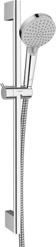 hansgrohe Duschset Vernis Blend, Duschkopf mit Duschschlauch und Duschstange 0,65m, Handbrause mit 2 Strahlarten, Chrom von hansgrohe