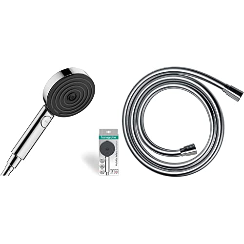 hansgrohe Duschset mit wassersparendem Duschkopf Pulsify Select S, Sparduschkopf, 3 Strahlarten + hansgrohe Brauseschlauch Isiflex, Duschschlauch 1,60m, Chrom, Kunststoff hansgrohe Duschset mit wassersparendem Duschkopf Pulsify Select S, Sparduschkopf, 3 Strahlarten + hansgrohe Brauseschlauch Isiflex, Duschschlauch 1,60m, Chrom, Kunststoff von hansgrohe