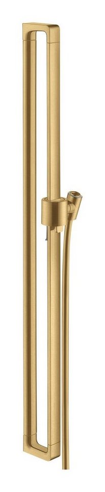 hansgrohe Duschstange Axor Citterio E, Brausestange mit Brauseschlauch - Brushed Gold Optic von hansgrohe