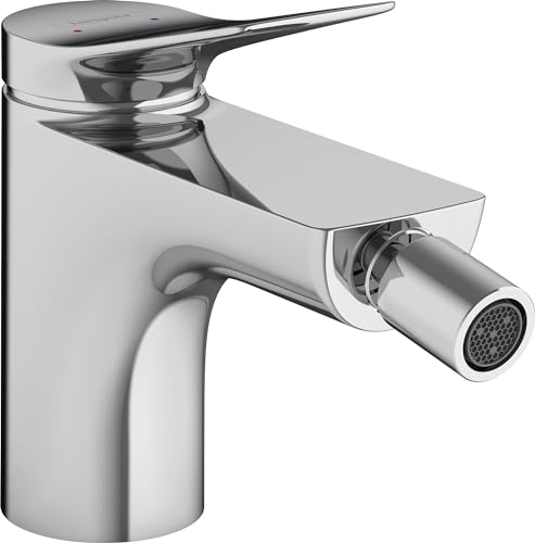 hansgrohe Einhebel-Bidetmischer Vivenis, Bidetarmatur mit Zugstange, Chrom von hansgrohe