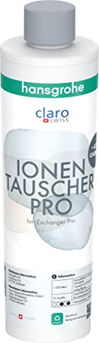 hansgrohe Filter Ionen-Tauscher Pro und Aktivkohle, Filterkartusche für Aqittura M91, Wasserfilter, Ersatzfilter, Filterkapazität 1.100 Liter bei 15° dH von hansgrohe