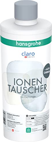 hansgrohe Filter Ionen-Tauscher und Aktivkohle, Filterkartusche für Aqittura M91, Wasserfilter, Ersatzfilter, Filterkapazität 800 Liter bei 15° dH von hansgrohe