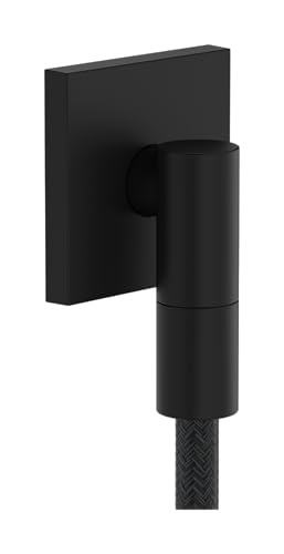 hansgrohe FixFit Fine E - Schlauchanschluss Dusche, universaler Wandanschluss mit Rückflussverhinderer, Wandanschlussbogen, Mattschwarz , 28883670 hansgrohe FixFit Fine E - Schlauchanschluss Dusche, universaler Wandanschluss mit Rückflussverhinderer, Wandanschlussbogen, Mattschwarz , 28883670 von hansgrohe