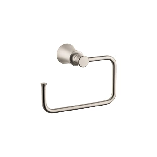 hansgrohe Joleena Handtuchring 20,3 cm Übergangshandtuchhalter in gebürstetem Nickel, 04786820 hansgrohe Joleena Handtuchring 20,3 cm Übergangshandtuchhalter in gebürstetem Nickel, 04786820 von hansgrohe