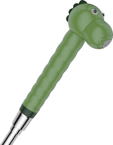 hansgrohe Kinderhandbrause Jocolino, Duschkopf für Kinder, 2 Strahlarten, Taufgeschenke, Geschenke zur Taufe, Krokodil, 1.00 von hansgrohe