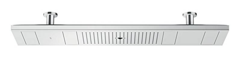 hansgrohe Kopfbrause Axor ShowerSolutions, ShowerHeaven 4jet mit Beleuchtung (3500 Kelvin) von hansgrohe