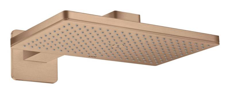 hansgrohe Kopfbrause Axor ShowerSolutions 460, 1jet abgerundet mit Brausearm Aufputz von hansgrohe