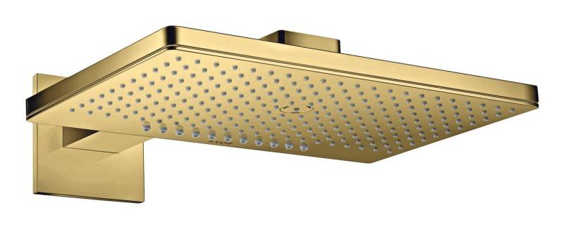 hansgrohe Kopfbrause Axor ShowerSolutions 460, 2jet eckig mit Brausearm Unterputz von hansgrohe
