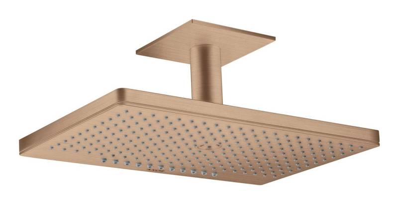 hansgrohe Kopfbrause Axor ShowerSolutions 460, 2jet eckig mit Deckenanschluss Unterputz von hansgrohe