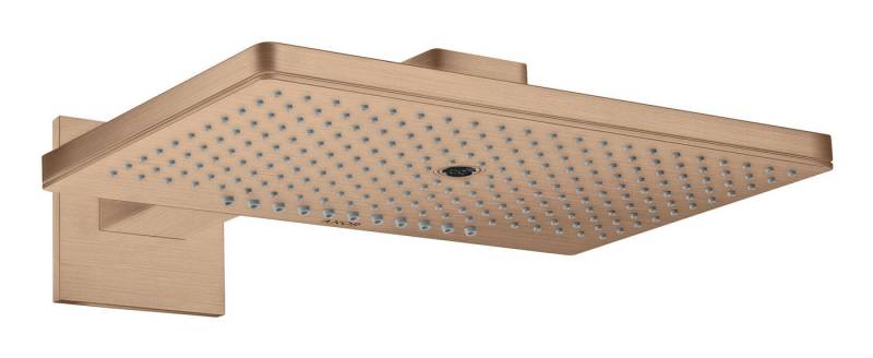 hansgrohe Kopfbrause Axor ShowerSolutions 460, 3jet eckig mit Brausearm Unterputz von hansgrohe
